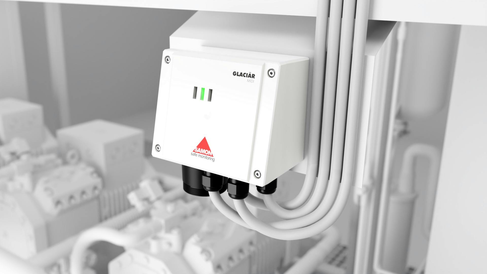 SAMON introduces new GLACIÄR MIDI refrigerant gas detector